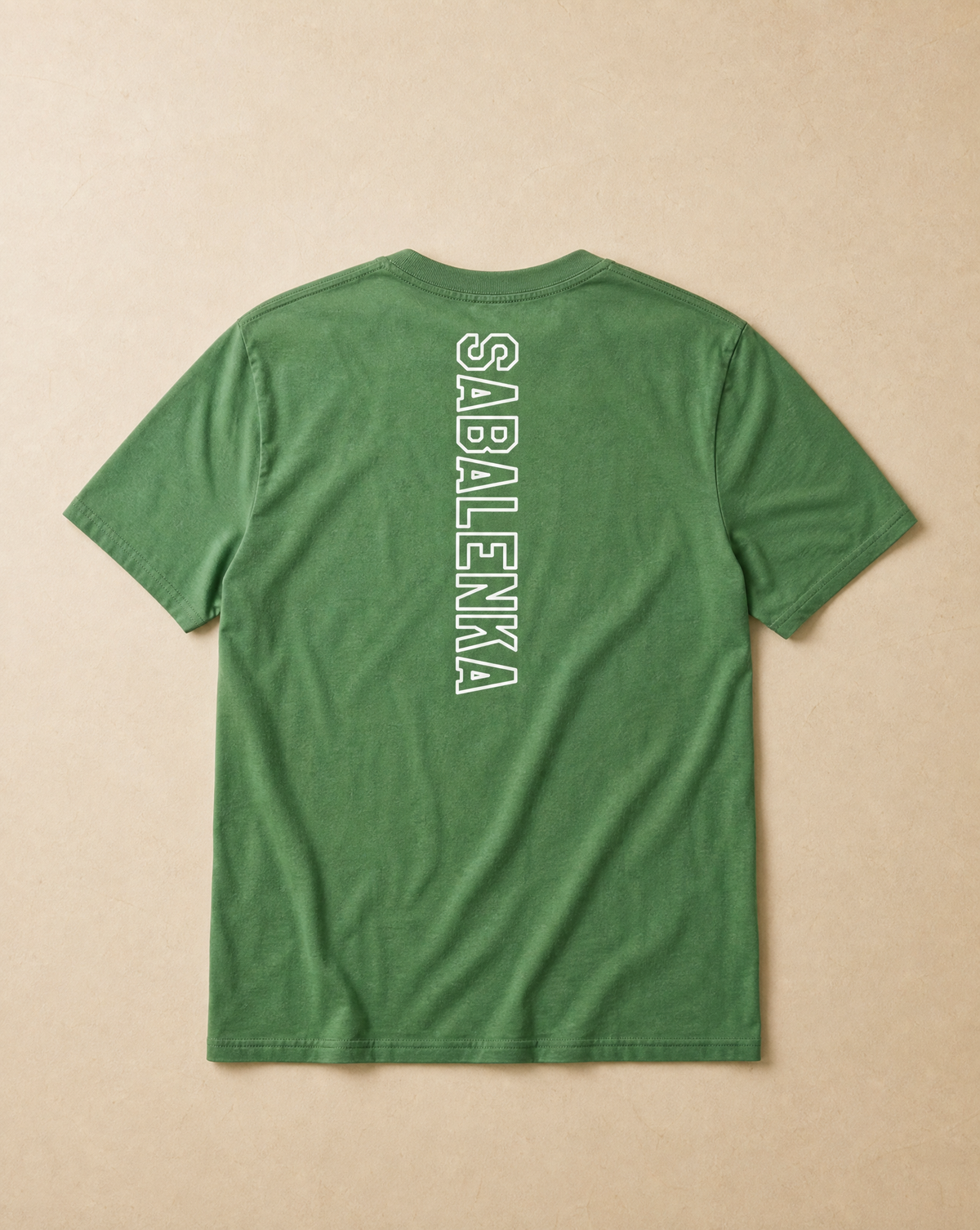 Back view of Fanagerie Serve and Win Stadium Tee SS — Aryna Sabalenka