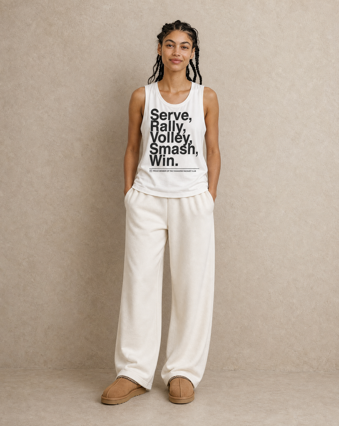Serve and Win Ladies Stadium Tank- Aryna Sabalenka