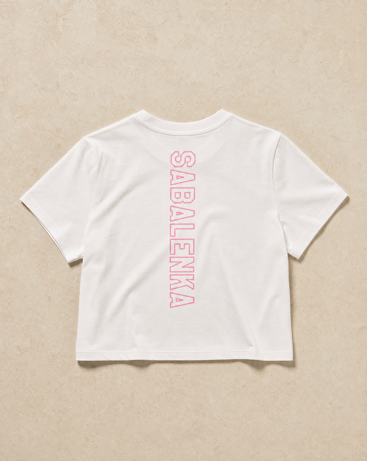 Serve and Win Ladies Suite Tee Cropped SS- Aryna Sabalenka